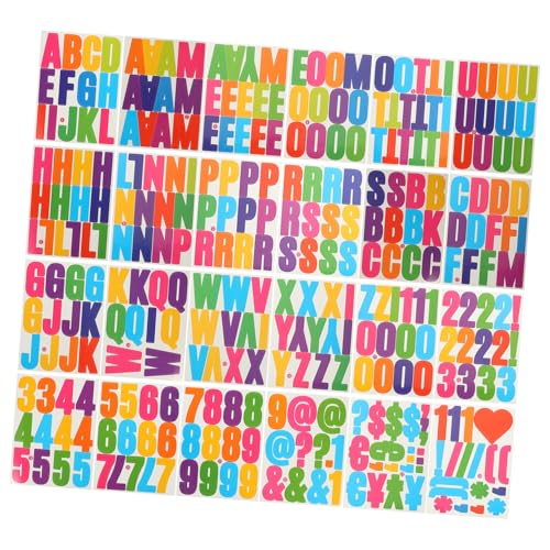 Gogogmee 24 Blatt Wasserdichte PVC Buchstaben Aufkleber Selbstklebende Briefkasten Sticker Bunte Alphabet Sticker für DIY Scrapbooking Auto Tür und Geschenkdekoration Gogogmee 24 Blatt Wasserdichte PVC Buchstaben Aufkleber Selbstklebende Briefkasten Sticker Bunte Alphabet Sticker für DIY Scrapbooking Auto Tür und Geschenkdekoration von Gogogmee