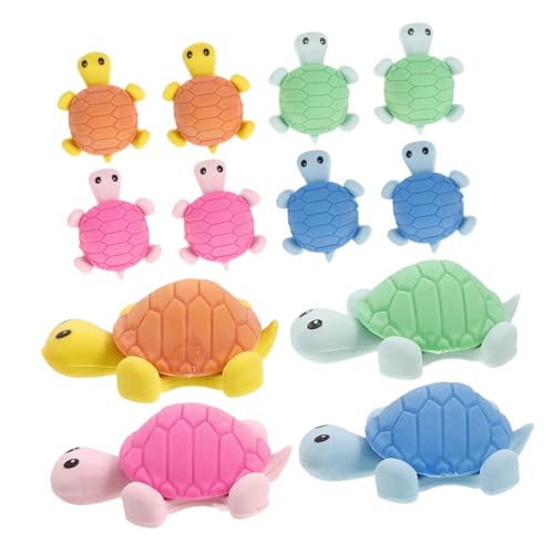 Gogogmee 24 Stück Teiliges Bunte Schildkröten Radiergummis Kreatives Design Einfaches Entfernen von Bleistiftspuren Langlebig und Niedlich für Schüler Schule und Zeichnen Zufällige Farbe Gogogmee 24 Stück Teiliges Bunte Schildkröten Radiergummis Kreatives Design Einfaches Entfernen von Bleistiftspuren Langlebig und Niedlich für Schüler Schule und Zeichnen Zufällige Farbe von Gogogmee