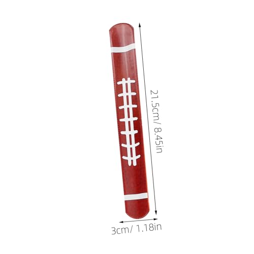 Gogogmee 24 Stück Teiliges Rugby Slap Armband Glatte Oberfläche Sichere Schnapparmbänder für Sportpartys Festival Snap Wristbands Mitgebsel und Geschenke für Geburtstag und Events Gogogmee 24 Stück Teiliges Rugby Slap Armband Glatte Oberfläche Sichere Schnapparmbänder für Sportpartys Festival Snap Wristbands Mitgebsel und Geschenke für Geburtstag und Events von Gogogmee
