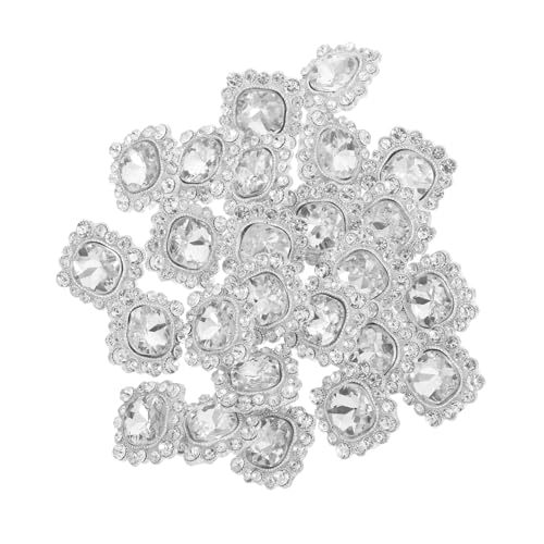 Gogogmee 24 Stück Teiliges Silberne Strassknöpfe mit Kristallverzierung Quadratisch Modische Schmuck Applikationen für Kleidung DIY Bastelprojekte Hochzeits und Brautdeko Vielseitige Gogogmee 24 Stück Teiliges Silberne Strassknöpfe mit Kristallverzierung Quadratisch Modische Schmuck Applikationen für Kleidung DIY Bastelprojekte Hochzeits und Brautdeko Vielseitige von Gogogmee