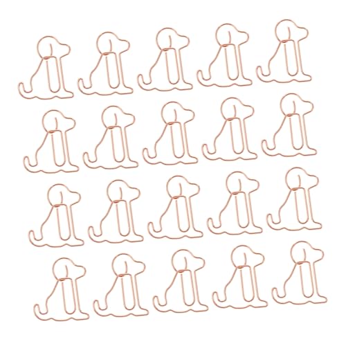 Gogogmee 25 Stück Metall Büroklammern in Hundeform Kreative Stabile Clips aus Hochwertigem Metall Vielseitig für Bürobedarf Lesezeichen und Geschenkideen für Hundebesitzer Gogogmee 25 Stück Metall Büroklammern in Hundeform Kreative Stabile Clips aus Hochwertigem Metall Vielseitig für Bürobedarf Lesezeichen und Geschenkideen für Hundebesitzer von Gogogmee