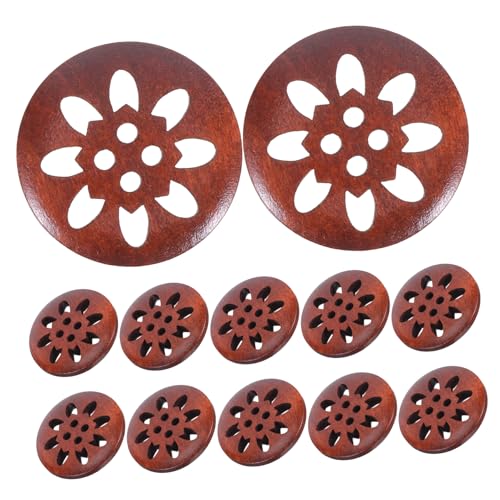 Gogogmee 25 Stück Teiliges Holzknöpfe Chrysanthemen Muster aus Massivem Holz für Nähen und DIY Bastelarbeiten Mantelverschluss Geeignet für Jacken Hemden Uniformen und Bekleidungsdekoration Gogogmee 25 Stück Teiliges Holzknöpfe Chrysanthemen Muster aus Massivem Holz für Nähen und DIY Bastelarbeiten Mantelverschluss Geeignet für Jacken Hemden Uniformen und Bekleidungsdekoration von Gogogmee