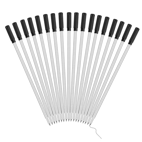 Gogogmee 25 Stück Teiliges Kugelschreibermine Mittlere Spitze Schwarze Ersatzminen Langlebig und Leicht Austauschbar Kompatibel mit Gel Kugelschreibern für Schule und Bürobedarf Gogogmee 25 Stück Teiliges Kugelschreibermine Mittlere Spitze Schwarze Ersatzminen Langlebig und Leicht Austauschbar Kompatibel mit Gel Kugelschreibern für Schule und Bürobedarf von Gogogmee