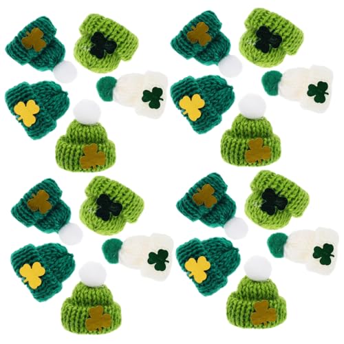 Gogogmee 25 Stück Teiliges Mini Strickmützen aus Wolle Handgefertigte Winzige Puppenhüte Bunte DIY Bastelaccessoires für Saint Patricks Day Dekoration Wiederverwendbar und Vielseitig Gogogmee 25 Stück Teiliges Mini Strickmützen aus Wolle Handgefertigte Winzige Puppenhüte Bunte DIY Bastelaccessoires für Saint Patricks Day Dekoration Wiederverwendbar und Vielseitig von Gogogmee