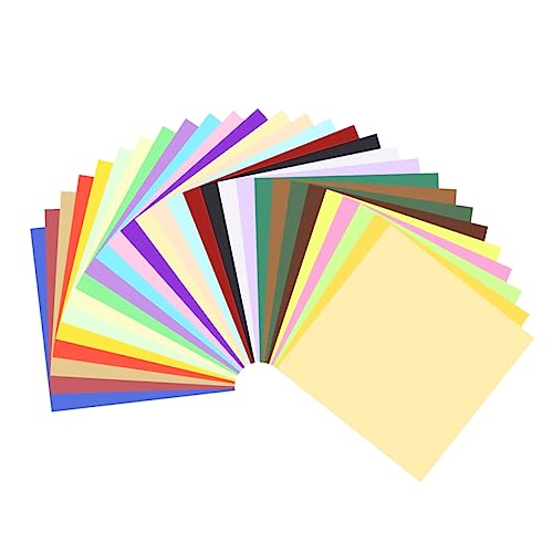 Gogogmee 250Stücke Farbiges Origami Papier Farben Bastelpapier für Erwachsene DIY Faltpapier für Projekte und Schularbeiten und Sicher von Gogogmee