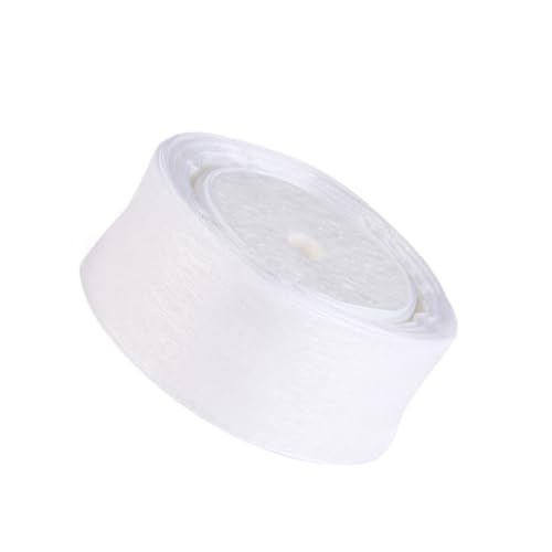 Gogogmee 25M Organza Band Weiß Hochwertiges Geschenkband für Hochzeit Party Dekoration DIY Bastelprojekte und Geschenkverpackung Dekoration für von Gogogmee