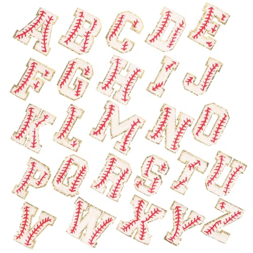 Gogogmee 26 Stück Selbstklebende Chenille Buchstaben Patches Teiliges Aufbügelbare Applikationen für Hüte Kleidung Rucksäcke Feine Stickerei Langlebig Kompakt zur Textildekoration und Gogogmee 26 Stück Selbstklebende Chenille Buchstaben Patches Teiliges Aufbügelbare Applikationen für Hüte Kleidung Rucksäcke Feine Stickerei Langlebig Kompakt zur Textildekoration und von Gogogmee