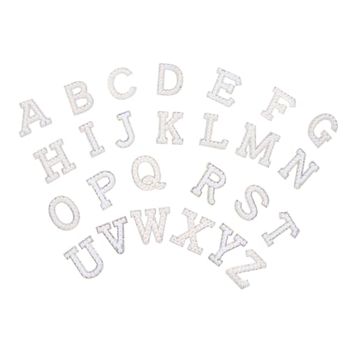 Gogogmee 26 Stück Teiliges Alphabet Bügel bügelbuchstaben Patches mit Perlen und Strass Bestickte Applikationen zum Aufnähen Kleidung Taschen Hüte DIY Schmuck für Textilien und Gogogmee 26 Stück Teiliges Alphabet Bügel bügelbuchstaben Patches mit Perlen und Strass Bestickte Applikationen zum Aufnähen Kleidung Taschen Hüte DIY Schmuck für Textilien und von Gogogmee