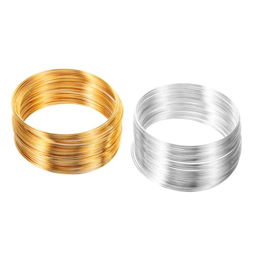 Gogogmee 2Rollen Edelstahldraht DIY Schmuckdraht und Multifunktionaler Schneidbarer Metalldraht für Bastelprojekte Kettenherstellung und Mehr Gogogmee 2Rollen Edelstahldraht DIY Schmuckdraht und Multifunktionaler Schneidbarer Metalldraht für Bastelprojekte Kettenherstellung und Mehr von Gogogmee
