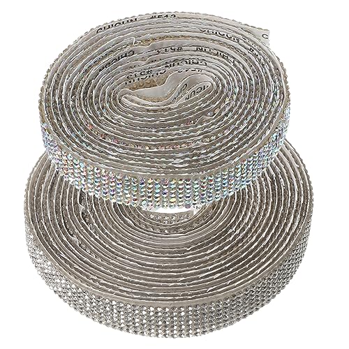 Gogogmee 2Rollen Selbstklebendes Strassband Bling Diamantband für DIY Dekorationen Yards Yards Ab Farben für Kleidung Taschen Schuhe und Bastelprojekte Gogogmee 2Rollen Selbstklebendes Strassband Bling Diamantband für DIY Dekorationen Yards Yards Ab Farben für Kleidung Taschen Schuhe und Bastelprojekte von Gogogmee