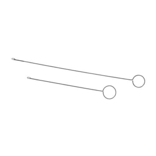 Gogogmee 2Stücke Nähschlaufe Turner Häkelnadeln zum Wenden von Bias Schläuchen Zubehör für Handarbeiten und DIY Nähprojekte von Gogogmee