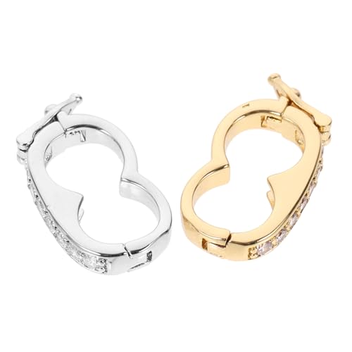 Gogogmee 2Stücke Perlenverstärkerverschlüsse und Platin für Armbänder für DIY Schmuckprojekte Einfach zu Handhaben und Empfindliche Haut Gogogmee 2Stücke Perlenverstärkerverschlüsse und Platin für Armbänder für DIY Schmuckprojekte Einfach zu Handhaben und Empfindliche Haut von Gogogmee
