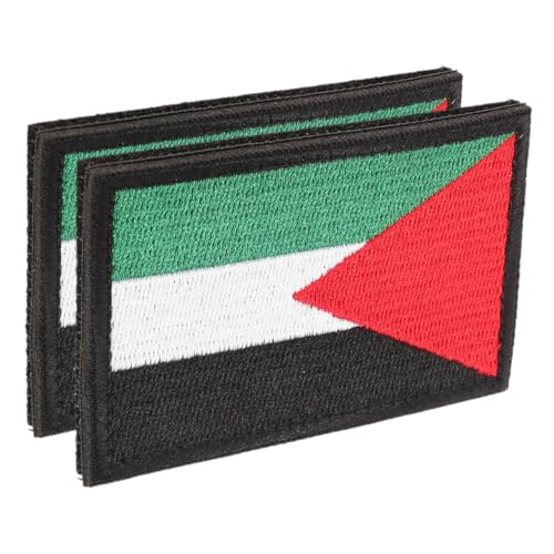 Gogogmee 2pcs Bestickte Palästinensie Flagge Patches Stickerei Palästina Patch Armband Patches Loop Haken Abzeichen Applique Kleidung Applikation Mantel Gogogmee 2pcs Bestickte Palästinensie Flagge Patches Stickerei Palästina Patch Armband Patches Loop Haken Abzeichen Applique Kleidung Applikation Mantel von Gogogmee