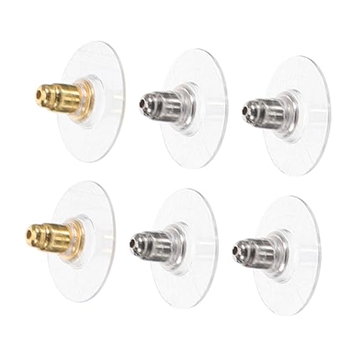 Gogogmee 3 Paare Silber Ohrstöpsel Ohrstopper für Ohrringe DIY Zubehör für Schmuckherstellung Langlebig und Bruchsicher Geeignet für Anfänger und Profis Gogogmee 3 Paare Silber Ohrstöpsel Ohrstopper für Ohrringe DIY Zubehör für Schmuckherstellung Langlebig und Bruchsicher Geeignet für Anfänger und Profis von Gogogmee