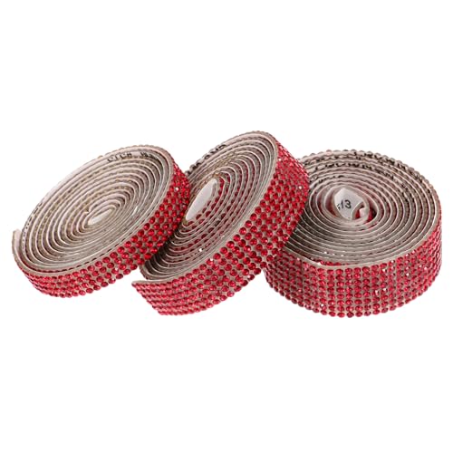 Gogogmee 3 Rollen Selbstklebende Strasssteine Rhinestone Ribbon Reihen DIY Bastelband Schmuck Dekoration für Kleidung Taschen Schuhe Brautkleider Vielseitig Einsetzbar Gogogmee 3 Rollen Selbstklebende Strasssteine Rhinestone Ribbon Reihen DIY Bastelband Schmuck Dekoration für Kleidung Taschen Schuhe Brautkleider Vielseitig Einsetzbar von Gogogmee