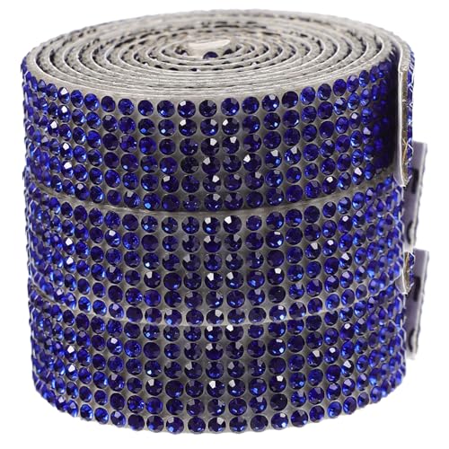Gogogmee 3 Rollen Selbstklebendes Strassband Glitzersteine zum Basteln und Schneiden Verschleißfestes Dekoratives Kostüm Band für Kleidung DIY Auto Hochzeit Party Geschenkdeko Gogogmee 3 Rollen Selbstklebendes Strassband Glitzersteine zum Basteln und Schneiden Verschleißfestes Dekoratives Kostüm Band für Kleidung DIY Auto Hochzeit Party Geschenkdeko von Gogogmee