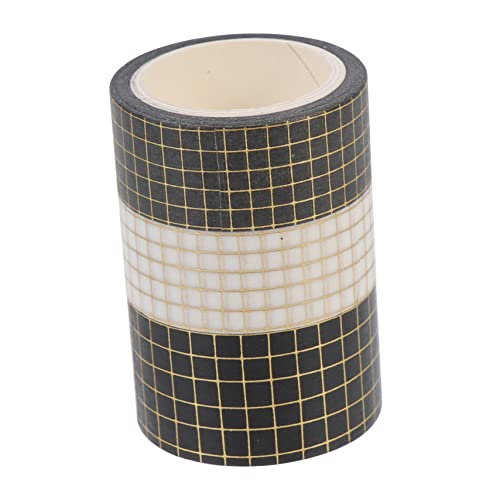 Gogogmee 3 Rollen Washi Tape DIY Scrapbooking Klebeband mit Zarten Goldprägungen Dekoratives Klebeband für Tagebücher Alben und Kreative Bastelprojekte Gogogmee 3 Rollen Washi Tape DIY Scrapbooking Klebeband mit Zarten Goldprägungen Dekoratives Klebeband für Tagebücher Alben und Kreative Bastelprojekte von Gogogmee