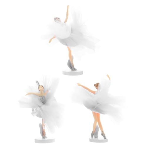 Gogogmee 3 Sätze Ballerina Cupcake Toppers aus Weißem Tüll Elegante Tortendeko Mädchen Geburtstag Party Leichtes Cake Topper für Hochzeit Shower Kommunion Gogogmee 3 Sätze Ballerina Cupcake Toppers aus Weißem Tüll Elegante Tortendeko Mädchen Geburtstag Party Leichtes Cake Topper für Hochzeit Shower Kommunion von Gogogmee