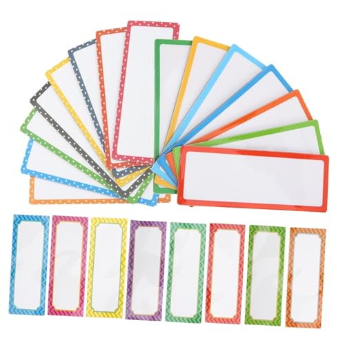 Gogogmee 3 Sätze Magnetische Namensschilder Wiederbeschreibbare Whiteboard Etiketten mit Starker Haftung für Schule Büro Kühlschrank Metallflächen Vielseitige Beschriftbare Magnetaufkleber Gogogmee 3 Sätze Magnetische Namensschilder Wiederbeschreibbare Whiteboard Etiketten mit Starker Haftung für Schule Büro Kühlschrank Metallflächen Vielseitige Beschriftbare Magnetaufkleber von Gogogmee