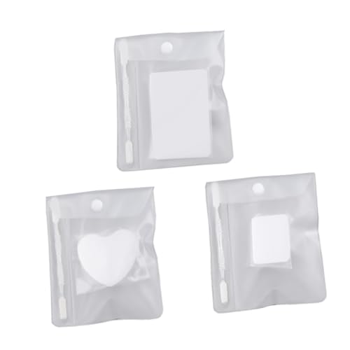 Gogogmee 3 Sätze Nagelkunst Ring Palette Teilig Langlebig Rostfrei Leicht zu Reinigen für Make Up Foundation und Nageldesign mit Verstellbarem Ringgriff von Gogogmee