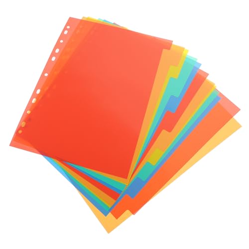Gogogmee 3 Sätze Ordner Trennblätter Register mit Tabs für Schnellhefter und Ringordner Langlebige Beschreibbare Trennstreifen für Büro Schule und Zuhause Gogogmee 3 Sätze Ordner Trennblätter Register mit Tabs für Schnellhefter und Ringordner Langlebige Beschreibbare Trennstreifen für Büro Schule und Zuhause von Gogogmee