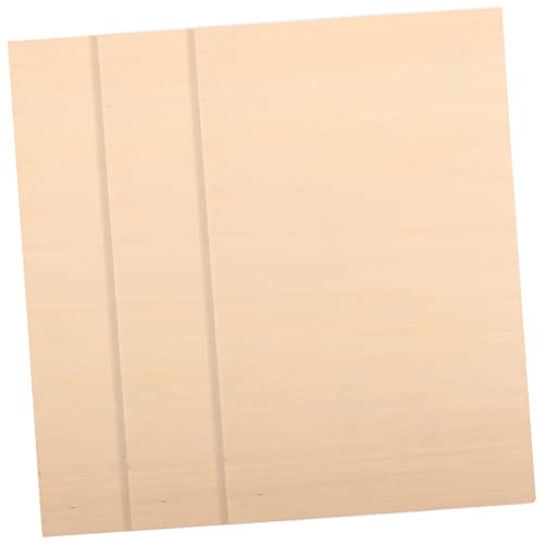 Gogogmee 3 Stück DIY Lindenholzplatten Unbehandelt für Bastelprojekte Holzhandwerk und Dekorationen Stabile und Formbeständige Holzplatten für Kreative Ideen Gogogmee 3 Stück DIY Lindenholzplatten Unbehandelt für Bastelprojekte Holzhandwerk und Dekorationen Stabile und Formbeständige Holzplatten für Kreative Ideen von Gogogmee