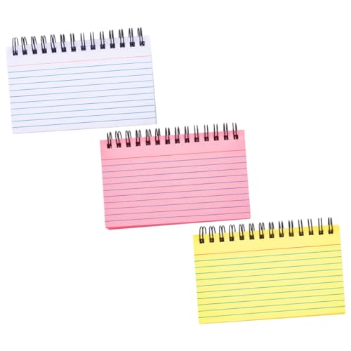 Gogogmee 3 Stück Dicke Spiral notizblöcke Linierte Schreibblöcke für Schüler Tragbare Mehrfarbige Notizpads Geeignet für Schule Büro und Studium Leicht und Handlich Gogogmee 3 Stück Dicke Spiral notizblöcke Linierte Schreibblöcke für Schüler Tragbare Mehrfarbige Notizpads Geeignet für Schule Büro und Studium Leicht und Handlich von Gogogmee