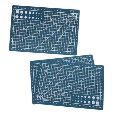Gogogmee 3 Stück Doppelseitige Schneidematte Selbstheilende Bastelunterlage für Kunst Gravur Modellbau Multifunktionale Schneideunterlage für Präzise Schnitte und Kreative Projekte Gogogmee 3 Stück Doppelseitige Schneidematte Selbstheilende Bastelunterlage für Kunst Gravur Modellbau Multifunktionale Schneideunterlage für Präzise Schnitte und Kreative Projekte von Gogogmee
