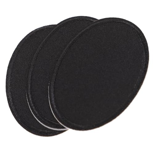 Gogogmee 3 Stück Große Selbstklebende Ovale Stickerei-flicken Reparaturfeste Applikationen für Jacken Hemden Taschen Vielseitige Textilkleber für Kleidung und Diy-dekoration von Gogogmee