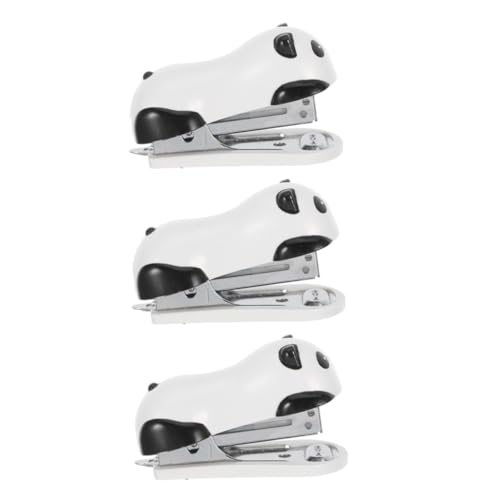 Gogogmee 3 Stück Mini Panda Heftgerät mit Integriertem Heftklammerentferner Handlich Niedlich Gestaltet Multifunktional für Büro Zuhause Schule Platzsparend und Leicht Bedienbar Gogogmee 3 Stück Mini Panda Heftgerät mit Integriertem Heftklammerentferner Handlich Niedlich Gestaltet Multifunktional für Büro Zuhause Schule Platzsparend und Leicht Bedienbar von Gogogmee