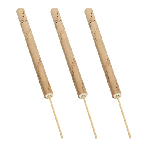 Gogogmee 3 Stück Teiliges Bambus Vogel Pfeifenspielzeug Imitiert Vogelgeräusche Musikinstrument für Kreatives für Junge Musikliebhaber für Outdoor Aktivitäten von Gogogmee
