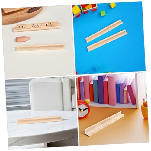 Gogogmee 3 Stück Teiliges Holz Domino Racks Natürliche Holzfarbe Robuste Spieltabletts Organizer für Mexican Train Domino Spiele DIY Bastelbedarf Gogogmee 3 Stück Teiliges Holz Domino Racks Natürliche Holzfarbe Robuste Spieltabletts Organizer für Mexican Train Domino Spiele DIY Bastelbedarf von Gogogmee