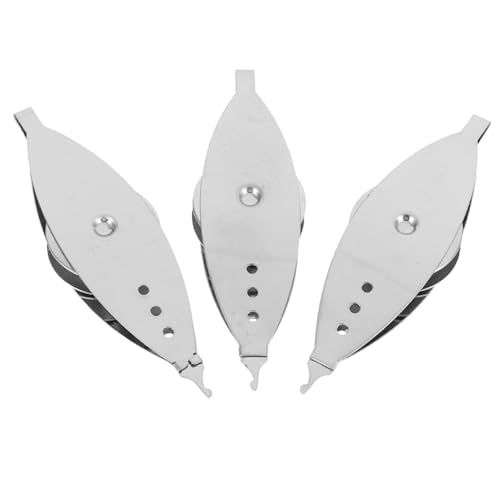 Gogogmee 3 Stück Teiliges Lace Making Shuttle aus Langlebigem Metall Robustes Craft Needles Shuttle für Handarbeiten und Strickzubehör für DIY Spitzenherstellung und Strickprojekte von Gogogmee