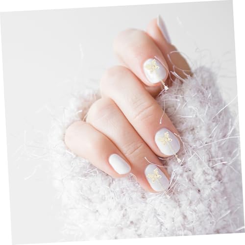 Gogogmee 3 Stück Teiliges Metall Nagelkettendekor mit Funkelnden Zirkoniasteinen Langlebig Beschichtet DIY Nagelkunst Zubehör für Glänzende Fingernägel und Besondere Anlässe Gogogmee 3 Stück Teiliges Metall Nagelkettendekor mit Funkelnden Zirkoniasteinen Langlebig Beschichtet DIY Nagelkunst Zubehör für Glänzende Fingernägel und Besondere Anlässe von Gogogmee
