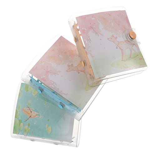 Gogogmee 3 Stück Teiliges Mini Lochring Notizbuch mit Cover Kreatives Lose Notizbuch für Diy Scrapbooking für Lehrer und Gemischte Gogogmee 3 Stück Teiliges Mini Lochring Notizbuch mit Cover Kreatives Lose Notizbuch für Diy Scrapbooking für Lehrer und Gemischte von Gogogmee