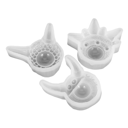 Gogogmee 3 Stück Teiliges Silikon Gießformen Teufelsauge für Epoxidharz Schmuckherstellung Diy Anhänger Ohrringe Bastelzubehör Weiß Gogogmee 3 Stück Teiliges Silikon Gießformen Teufelsauge für Epoxidharz Schmuckherstellung Diy Anhänger Ohrringe Bastelzubehör Weiß von Gogogmee