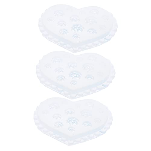 Gogogmee 3 Stück Teiliges Silikonform für Schmuckherstellung Design Gussform für Diy Epoxidharz Anhänger Flexible und Wiederverwendbare Silikonformen für Bastelprojekte von Gogogmee
