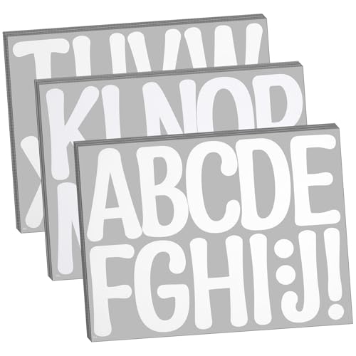 Gogogmee 30 Blatt Große Buchstaben Aufkleber Selbstklebend Großes Alphabet Sticker Für Posterboards Pinnwände Briefkästen Vielseitig Einsetzbar Strapazierfähiges Weiß Gogogmee 30 Blatt Große Buchstaben Aufkleber Selbstklebend Großes Alphabet Sticker Für Posterboards Pinnwände Briefkästen Vielseitig Einsetzbar Strapazierfähiges Weiß von Gogogmee