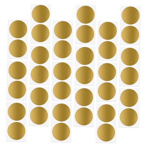 Gogogmee 30 Stück Goldfarbene Runde Scratch Off Aufkleber Selbstklebend für DIY Spiele Shower und Bridal Shower Kreative Sticker für Individuelle Gewinnspiele und Belohnungen Gogogmee 30 Stück Goldfarbene Runde Scratch Off Aufkleber Selbstklebend für DIY Spiele Shower und Bridal Shower Kreative Sticker für Individuelle Gewinnspiele und Belohnungen von Gogogmee