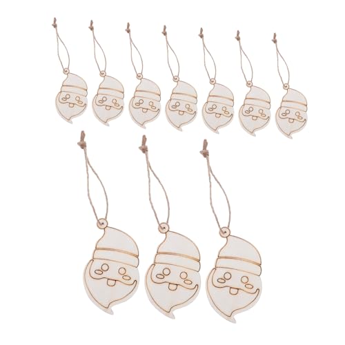 Gogogmee 30 Stück Teiliges Holzanhänger Santa Claus mit Vorgestanztem Bemalbare Holzscheiben für DIY Weihnachtsdeko Kinderleichte Aufhängung Vielseitig für Basteln und Festdekoration Gogogmee 30 Stück Teiliges Holzanhänger Santa Claus mit Vorgestanztem Bemalbare Holzscheiben für DIY Weihnachtsdeko Kinderleichte Aufhängung Vielseitig für Basteln und Festdekoration von Gogogmee
