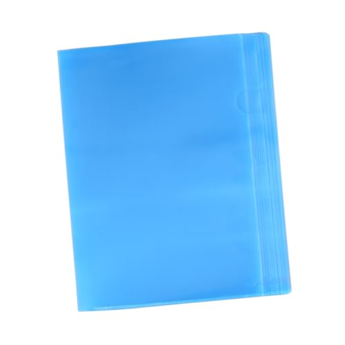 Gogogmee 30 Stück Teiliges Transparentes Dokumenten Förmige PP Sammelmappe in Blau Robuster Organizer für Wichtige Papiere Praktischer Dokumentenhalter zur Übersichtlichen Aufbewahrung im von Gogogmee