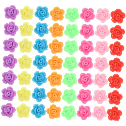Gogogmee 300 Stück Bunte Rosen Perlen zum Schmuck Selber Machen Detailreich Geschnitzte Lose Spacer Perlen Langlebige DIY Bastelperlen für Armbänder Halsketten Ohrringe und Dekoration Gogogmee 300 Stück Bunte Rosen Perlen zum Schmuck Selber Machen Detailreich Geschnitzte Lose Spacer Perlen Langlebige DIY Bastelperlen für Armbänder Halsketten Ohrringe und Dekoration von Gogogmee