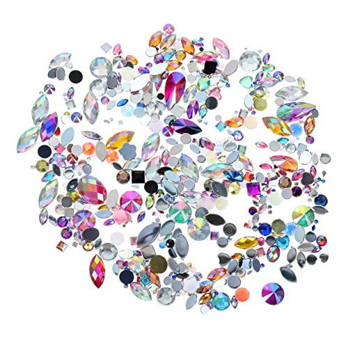 Gogogmee 300 Stück Flatback Strasssteine Bunte Glitzersteine für Nagelkunst DIY Handwerk Handyhüllen Bastelzubehör Flach Glänzend Gogogmee 300 Stück Flatback Strasssteine Bunte Glitzersteine für Nagelkunst DIY Handwerk Handyhüllen Bastelzubehör Flach Glänzend von Gogogmee