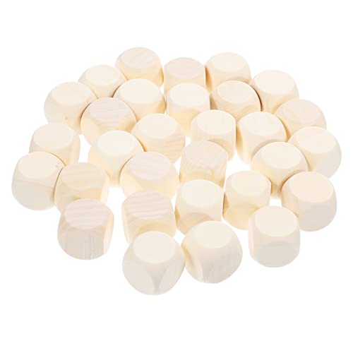 Gogogmee 30Stücke DIY Leere Holzwürfel Große Unvollendete Würfel für Kreative Bastelprojekte Accessoire zum Malen und Gestalten Gogogmee 30Stücke DIY Leere Holzwürfel Große Unvollendete Würfel für Kreative Bastelprojekte Accessoire zum Malen und Gestalten von Gogogmee