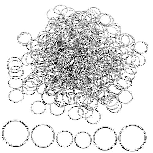 Gogogmee 3Packungen Pack Metall Sprungringe Multifunktionale Verbindungselemente für DIY Schmuck Langlebige Metallringe für Schmuckherstellung und Reparatur Verschiedenen von Gogogmee