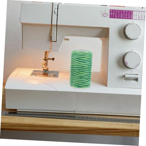 Gogogmee 3Stücke DIY Bunte Polyester Nähfäden für Kleidung und Leder für Quiltstickereien und Handnähprojekte Stylischen Farbverläufen von Gogogmee