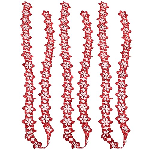 Gogogmee 3Stücke DIY Spitzenband Breites Gefärbtes Material Bestickte Wasserlösliche Spitze für Kreative Projekte für Kleidung Taschen und von Gogogmee
