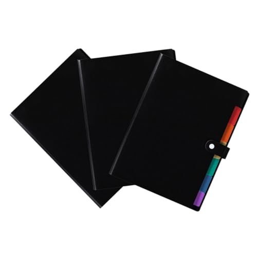 Gogogmee 3Stücke Erweiterbare Dokumenten Organizer Ordner Dateiablage für Papieraufbewahrung für Quittungen Visitenkarten und Robustes Design von Gogogmee