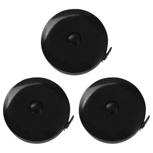 Gogogmee 3Stücke Mini Maßband Einziehbares Maßband für und Nähen Flexibel und Tragbar für Kleidung und Schuhgeschäfte von Gogogmee