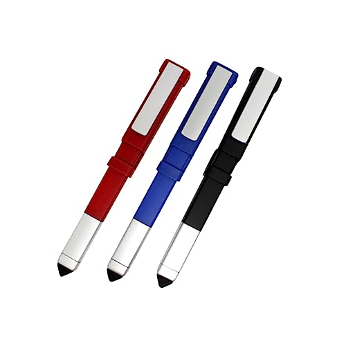 Gogogmee 3Stücke Multifunktionaler Kugelschreiber mit Schraubendreher und Handyhalter Touch Funktion Gemischte Kreatives Design für Büro von Gogogmee